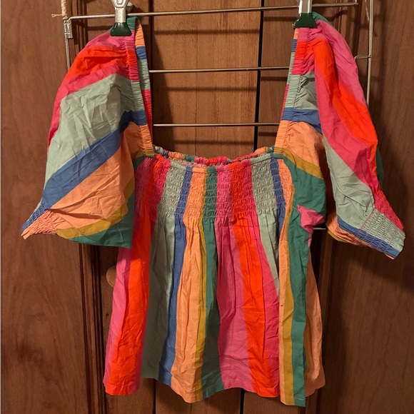 Bright Beautiful Mille Caro Top Anthropologie, Sz XS - Picture 5 of 6